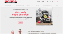 Desktop Screenshot of hondabrno.cz
