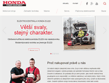 Tablet Screenshot of hondabrno.cz